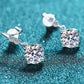 Moissanite Drop Earrings