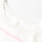 Striped Half Sleeve Drop Shoulder Sweater